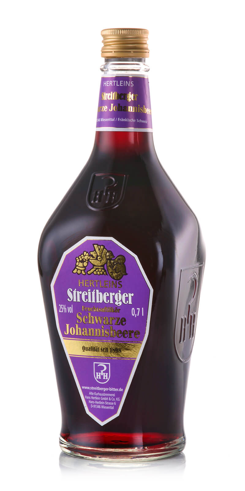 Streitberger Schwarzer Johannisbeerlikör (700ml) - Alte ...